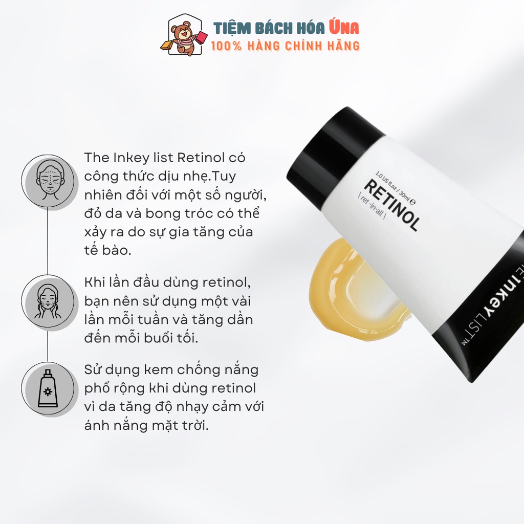 Tinh chất chống lão hoá Retinol - The INKEY List