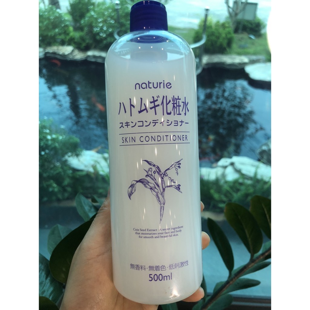 Không ưng hoàn tiền - Nước hoa hồng ý dĩ Naturie hatomugi skin conditioner | BigBuy360 - bigbuy360.vn