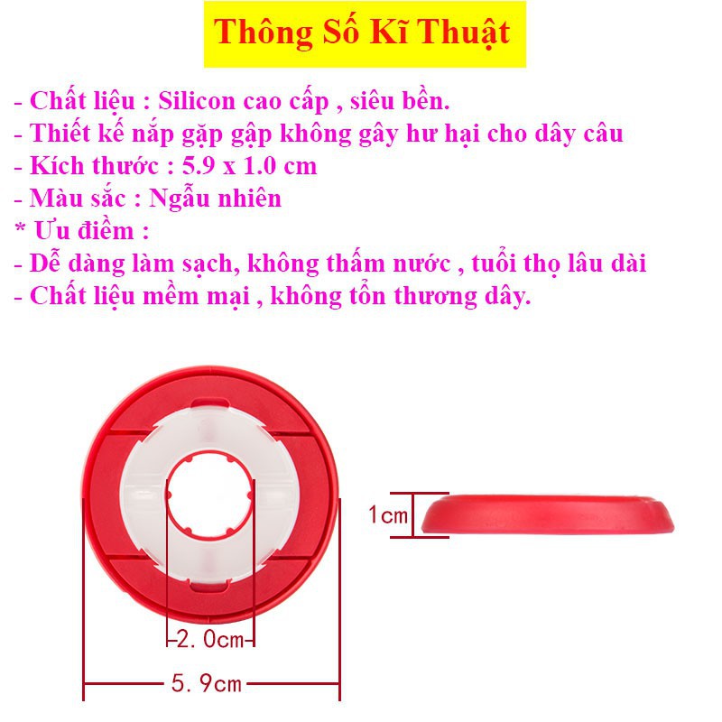 Trục Câu Cá Silicon Cuốn Thẻo Chuyên Dụng Câu Đài , Câu Đơn PK-47