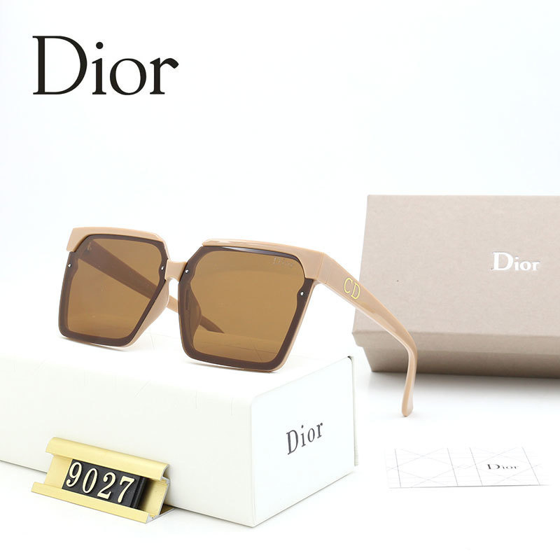 Kính Mát Dior 2021 Gọng Lớn Phong Cách Âu Mỹ Thời Trang Cho Nam Và Nữ