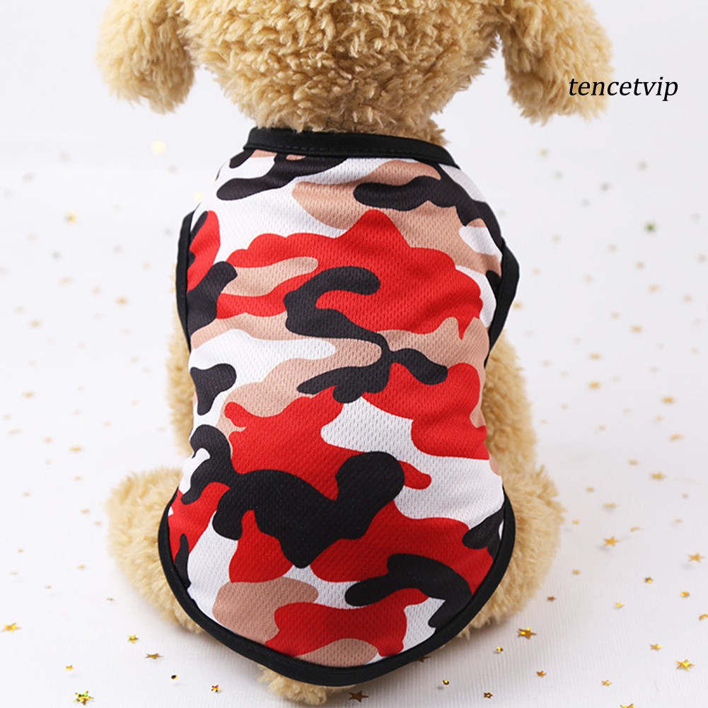 Áo Thun Cotton Họa Tiết Rằn Ri Cho Thú Cưng