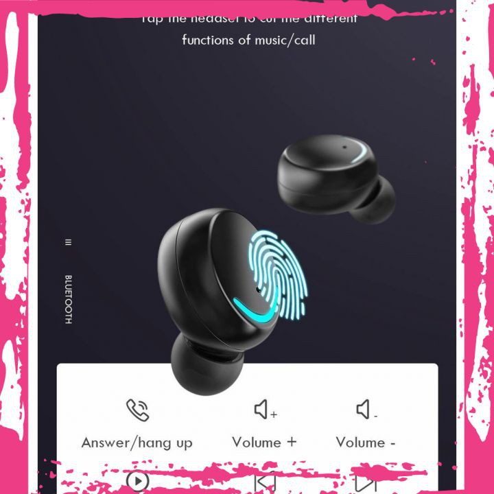 Tai Nghe Bluetooth Wireless Amoi F9 Pro 5.0 Cảm Ứng Chạm Chống Nước Bản Cao Cấp Dùng Được Cho Điện Thoại IOS và Android | BigBuy360 - bigbuy360.vn