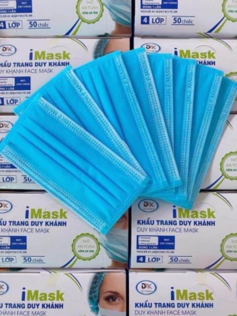 Khẩu Trang Y Tế 4 lớp Hà Sơn , Hoàng Dũng, Eco Mask | BigBuy360 - bigbuy360.vn