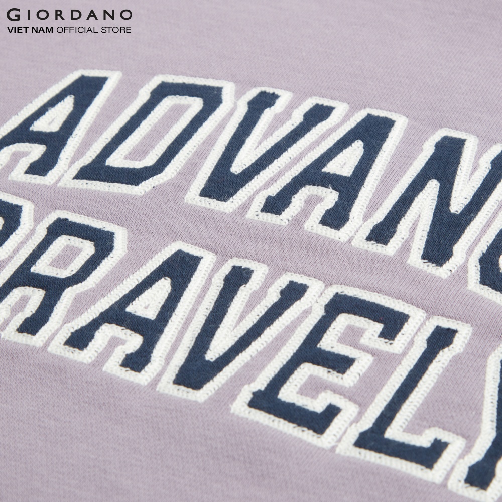 Áo Thun Dài Tay Nữ Sweatshirt Advance Bravely Giordano 05392610