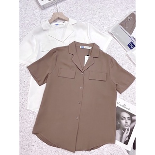 Áo sơ mi cổ vest