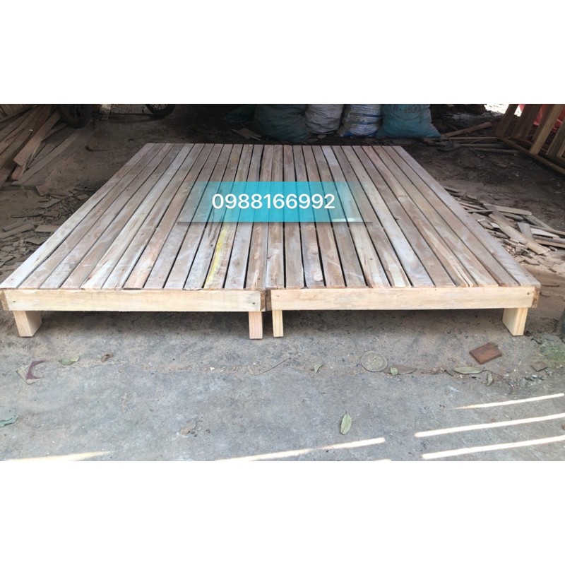 giường palet 1m8x2m