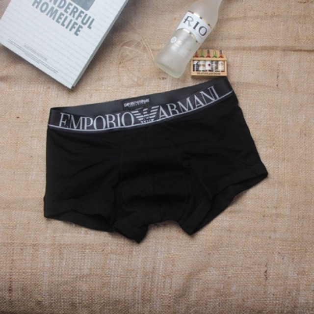 [ Hãng Xuất ] Quần lót cao cấp Boxer Armani Cottoton nam tính | BigBuy360 - bigbuy360.vn