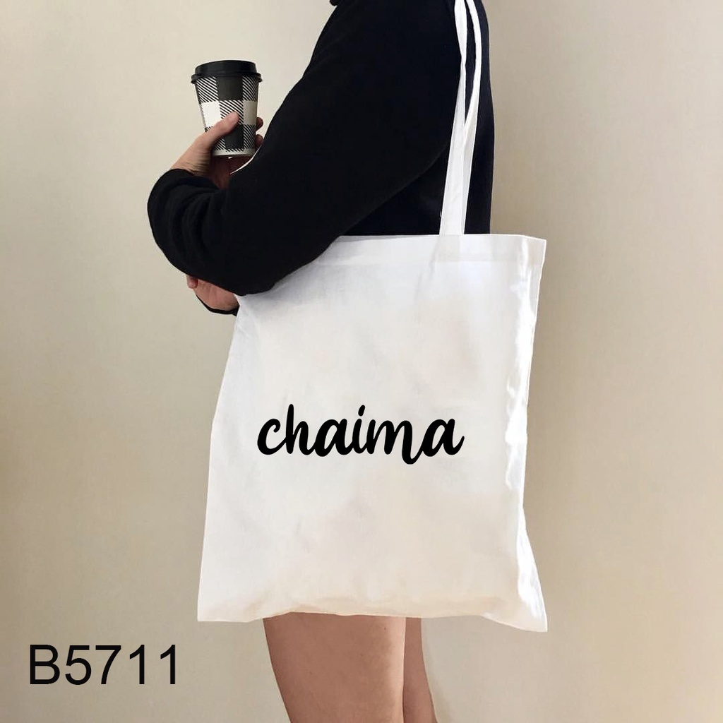 Túi xách tay vải canvas thời trang Hàn Quốc cá tính cho nữ