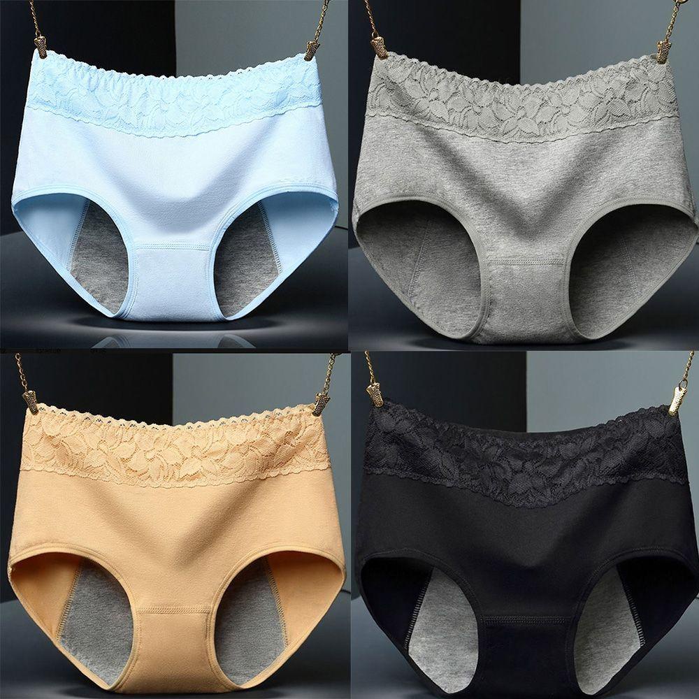 SOMEDAYZL Quần Lót Không Đường May Chống Tràn Giữ Ấm Cho Nữ