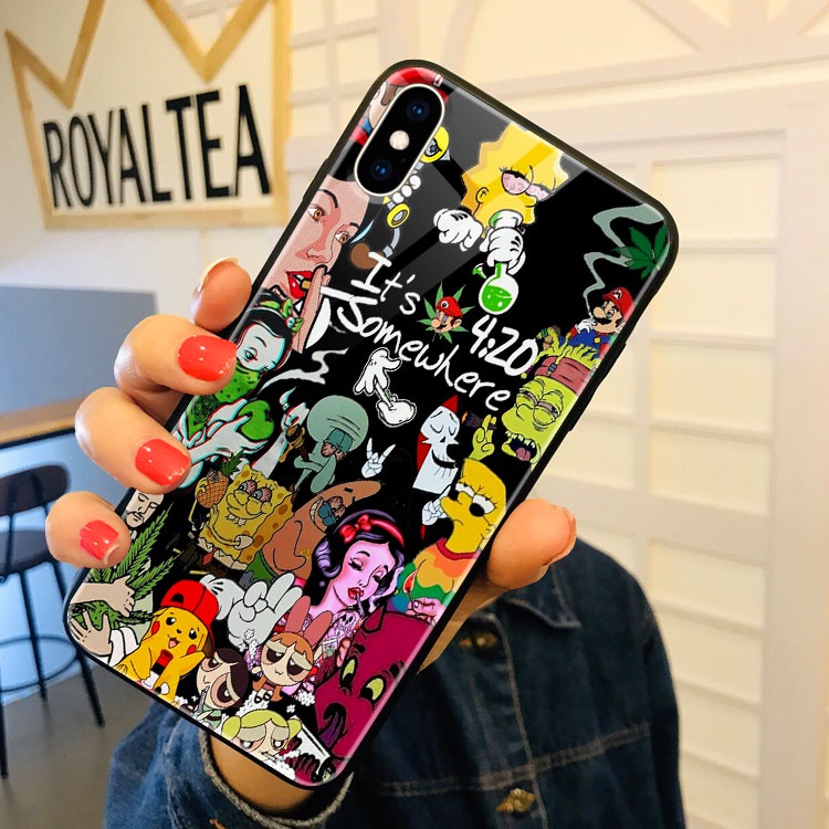 Ốp lưng điện thoại cần sa đẹp quý phái imacc iphone/7/8/7/8/plus/x/xs/xr/xsmax/11/11/pro/11/promax/12/12pro/12promax