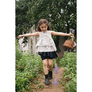 Áo Hoa 2 Tầng (Petit à Petit)