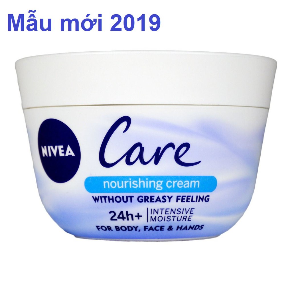 Kem dưỡng Nivea Care 200ml của Đức.