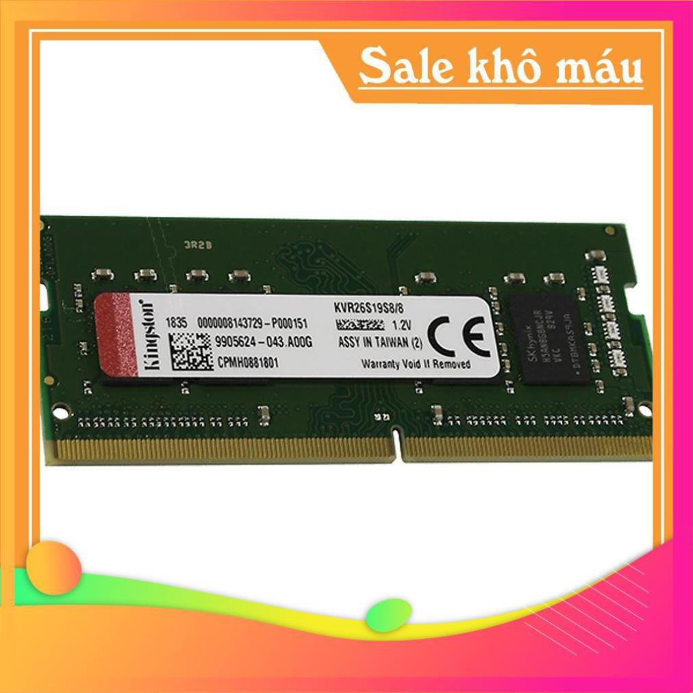 linlin20shop RAM Laptop Kingston Value 8GB DDR4 2666MHz KVR26S19S8/8 thaost93