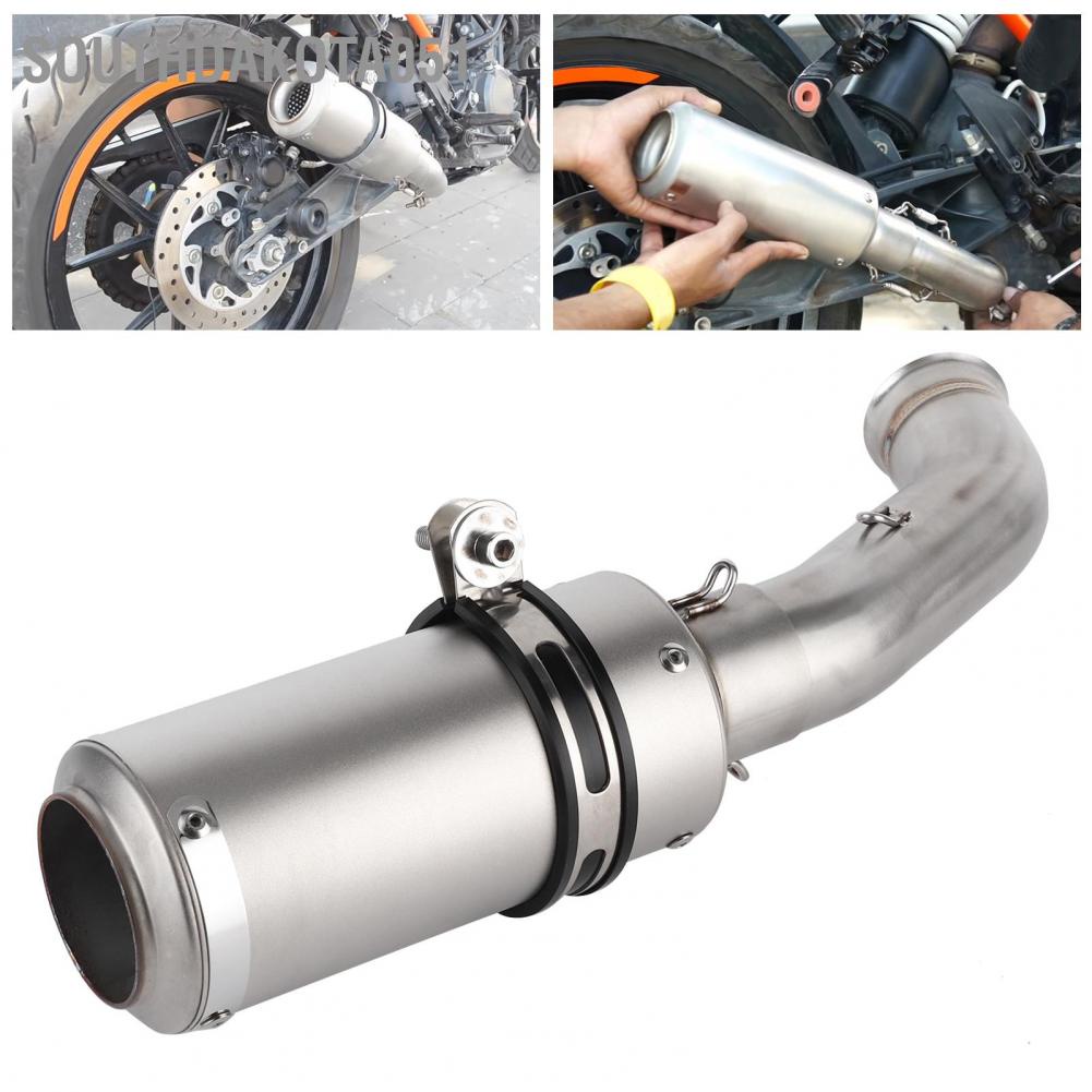 Southdakota051 Hệ thống xả trượt ‑ Trên bộ giảm thanh + Lắp ống giữa cho 125 250 390 RC390 2017‑2020