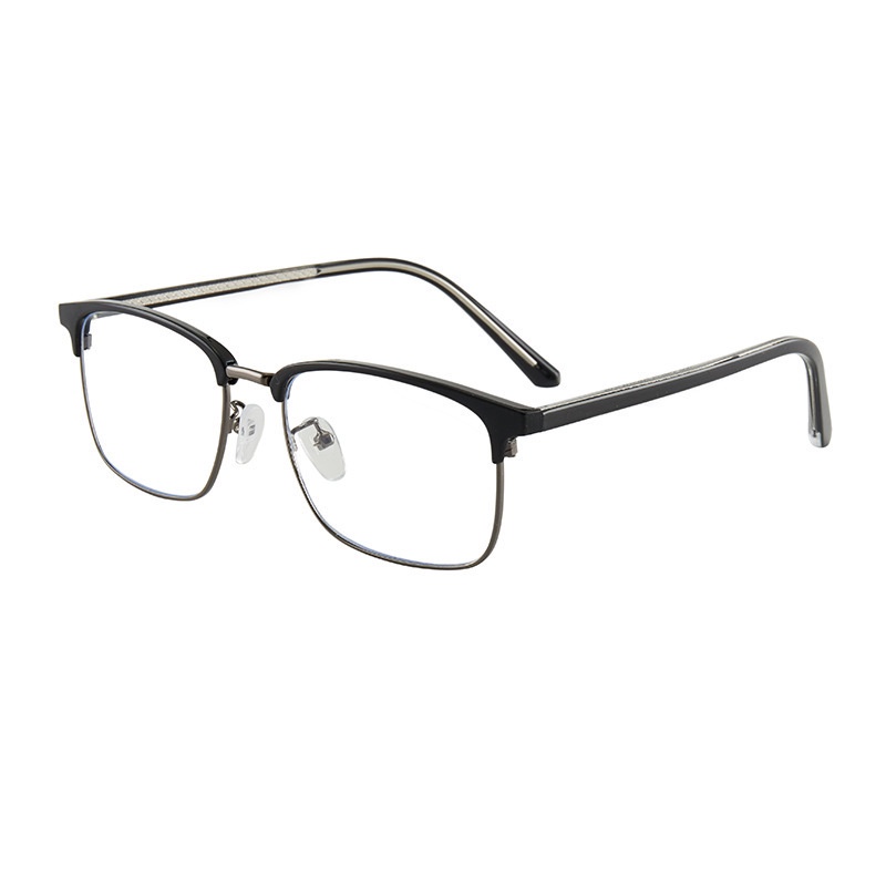 Kính Chống Ánh Sáng Xanh Gọng Kim Loại Hình Chữ Nhật Thời Trang Cho Nữ