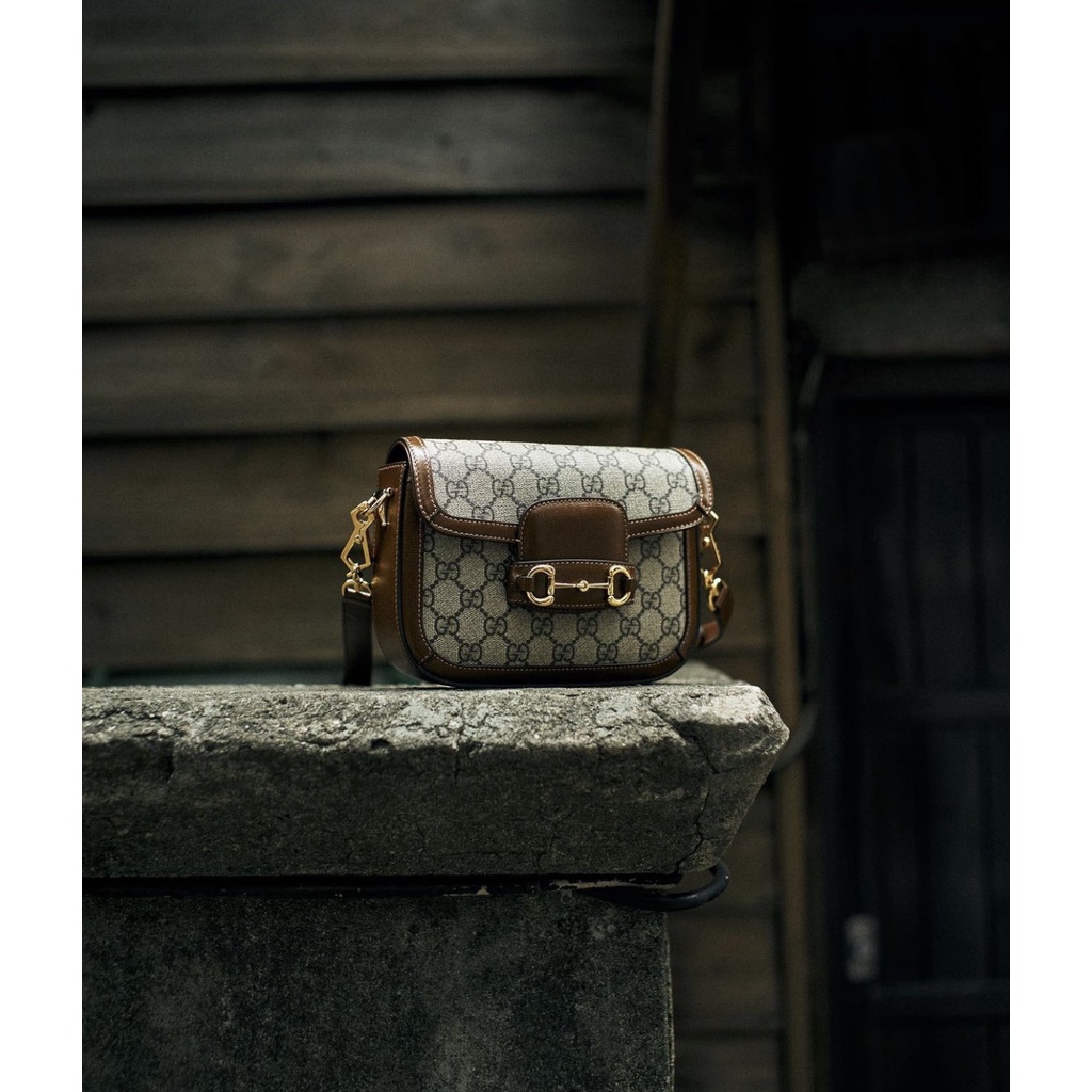 Túi Xách Nữ Horsebit 1955 Size 20 Cao Cấp Có Hộp