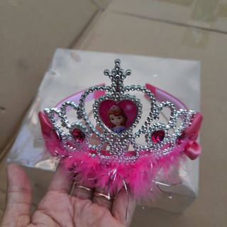 Bờm cài tóc vương miện cho bé (cài bản 1.5cm)