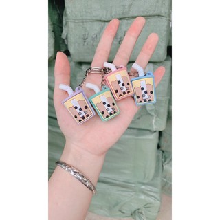 Móc khoá trà sữa đáng yêu hot trend