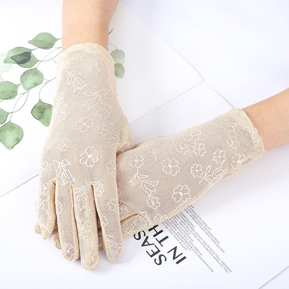 USNOW Găng Tay Lái Xe Hở Ngón Thoáng Khí Chống Tia UV