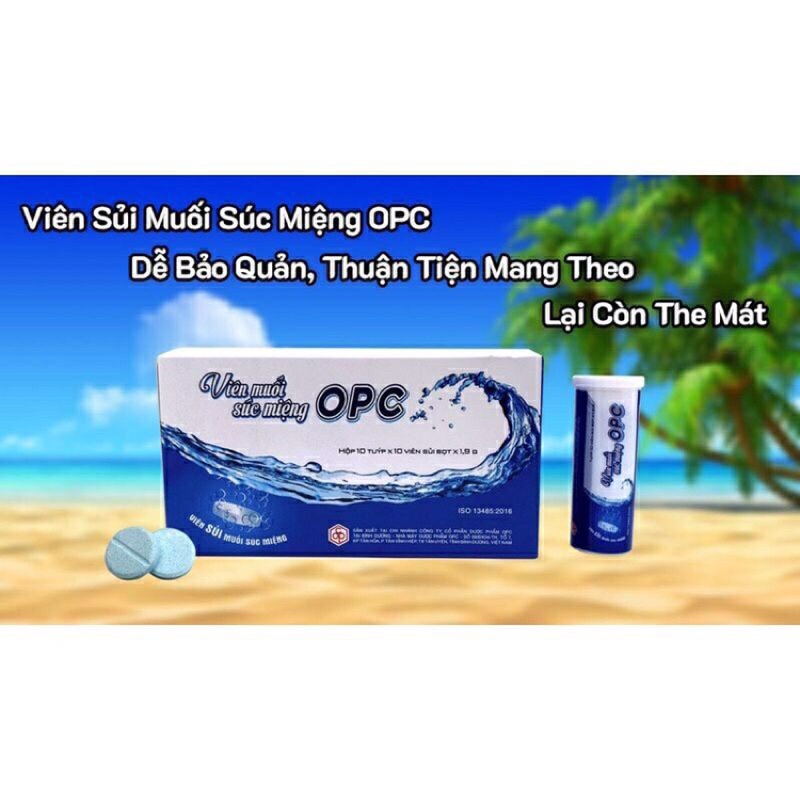 Viên muối súc miệng OPC