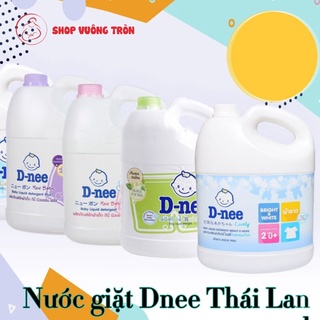 Dnee Nước Giặt Thái Lan Mùi Hương Dịu Nhẹ, An Toàn Chuyên Dùng Giặt Đồ Cho Bé Yêu 3000ml