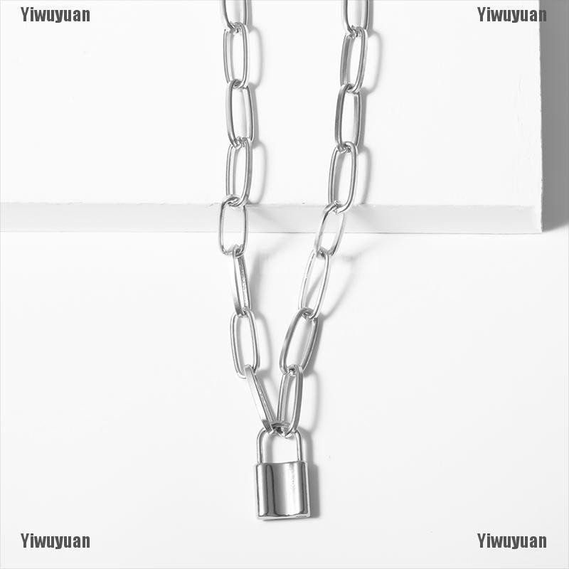 Dây chuyền mặt hình ổ khóa độc đáo cá tính