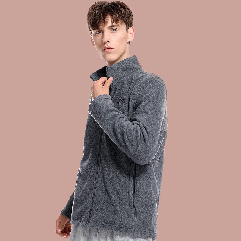 Áo khoác CAMEL lông cừu hai mặt ấm áp thời trang cho nam