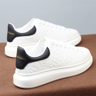Giày Sneaker Nam Trắng Đế Dày Mc Queen Mẫu 2022