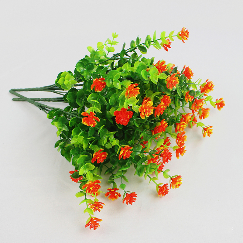 Set 7 Cành Hoa Khuynh Diệp Giả 35 Nhánh Dùng Để Trang Trí