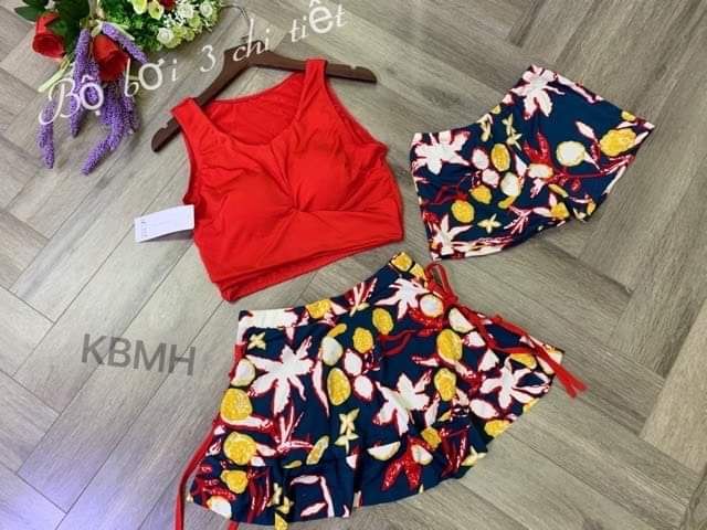 Sét đồ bơi nữ 3 chi tiết | BigBuy360 - bigbuy360.vn