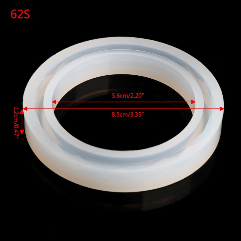 Khuôn Silicone Hình Tròn Hỗ Trợ Làm Vòng Tay