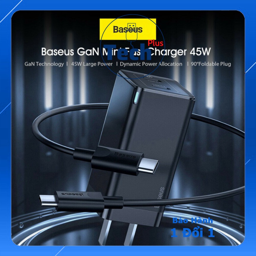 Bộ sạc nhanh thế hệ mới Baseus GaN2 Pro 65W Mini Travel Quick Charger  GaN 65W / GaN 65W Lite  /45W 