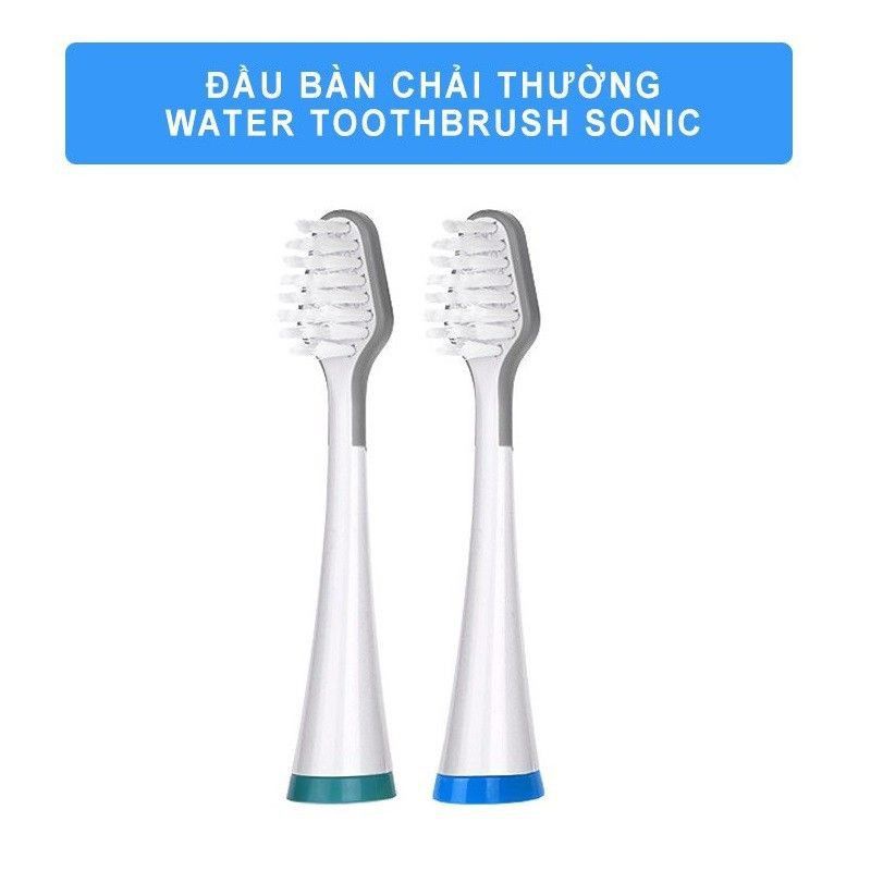 Vĩ 2 đầu thay bàn chải điện Waterjet Sonic