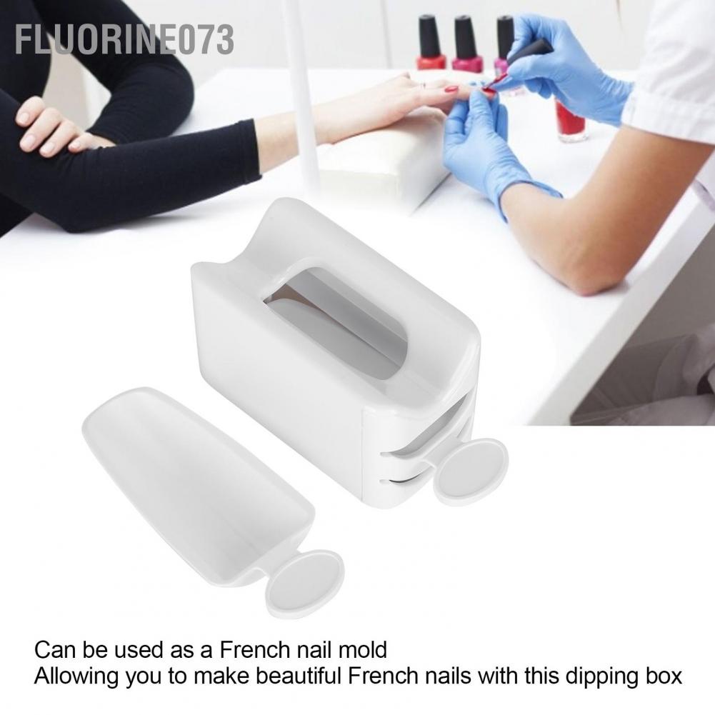 [Hàng mới về] Bộ 3 dụng cụ khay đựng kim tuyến trang trí móng kiểu Pháp