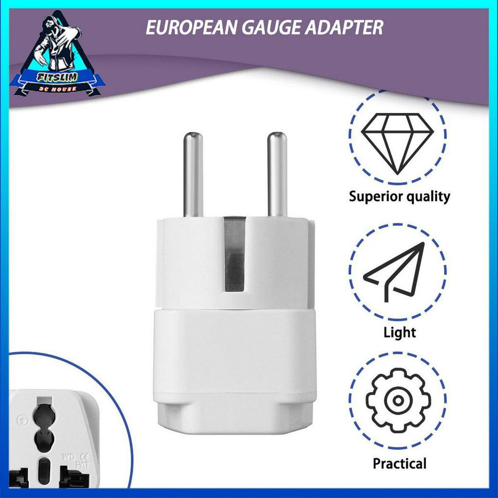 POWER Phích Cắm Chuyển Đổi Đa Năng Au Us Uk Sang Eu Ac