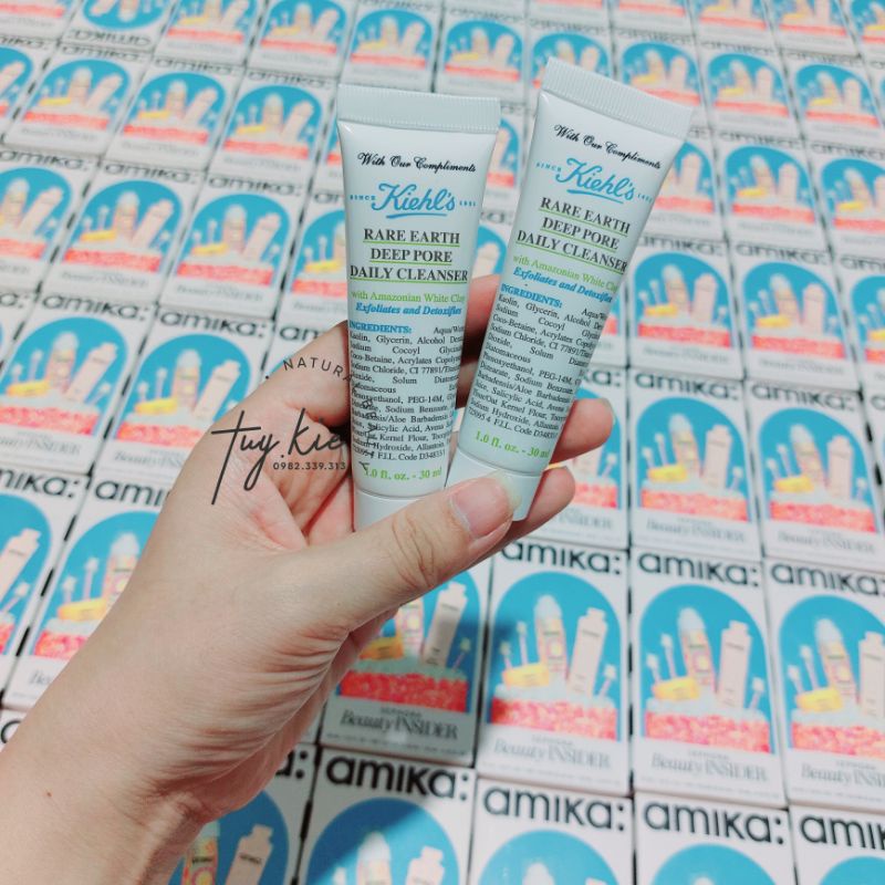 [ Minisize 30ml ] Sữa Rửa Mặt Đất Sét Rare Erth Deep Pore Daily Cleanser