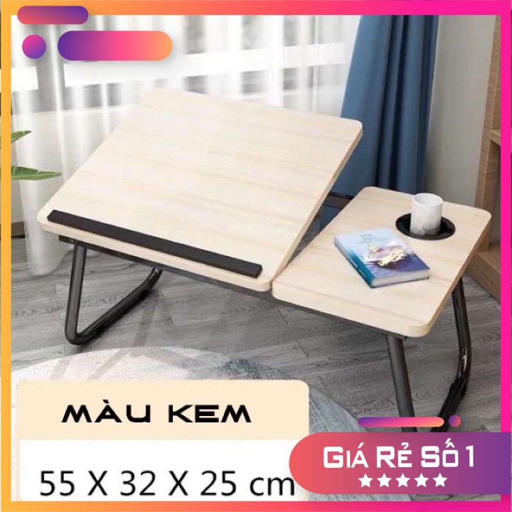 🔥FREESHIP🔥 Bàn laptop Đa Năng, Bàn học Gấp Gọn Thông Minh, tuỳ chỉnh góc độ, có khay để cốc chặn laptop, ipad | BigBuy360 - bigbuy360.vn