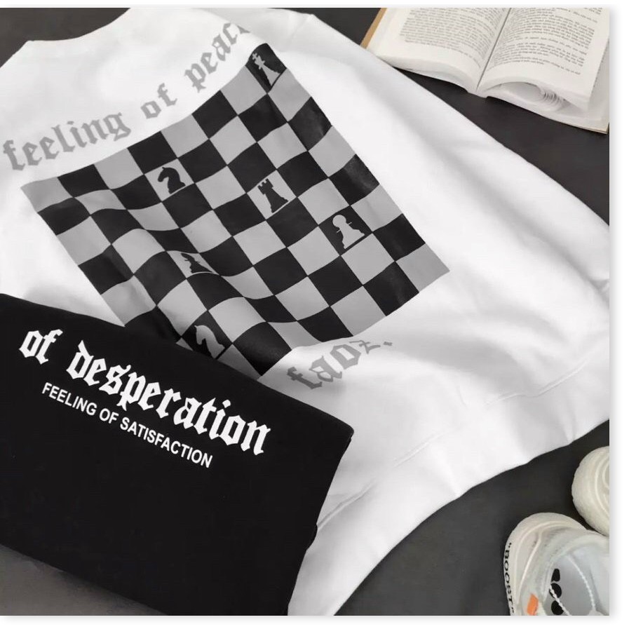 ÁO HOODIE SWEATER NAM NỮ HỌA TIẾT BÀN CỜ | BigBuy360 - bigbuy360.vn