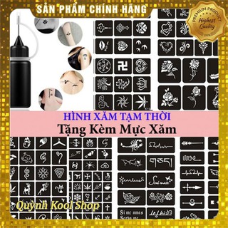 💓[Tặng Kèm Mực Xăm] Hình Xăm Tạm Thời 15 Ngày💓HOT TREND 2021