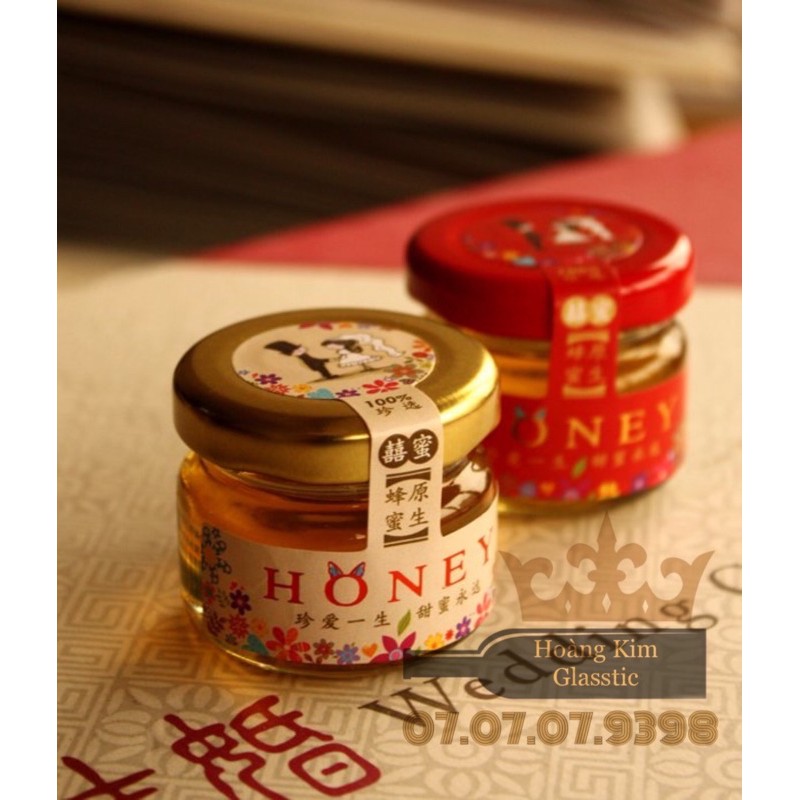 combo 20 HỦ THUỶ TINH 30ml nắp thiết