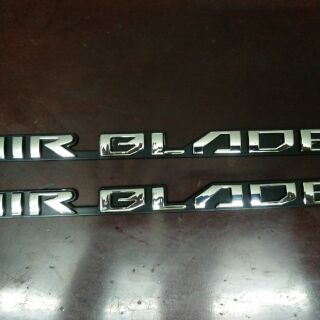 Bộ tem airblade chữ nổi 2011