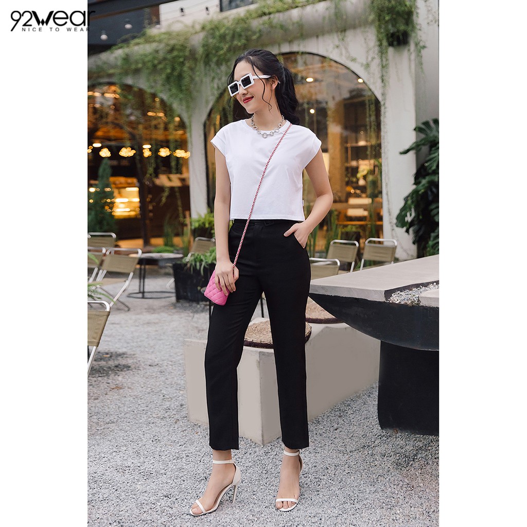 Quần tây nữ cơ bản 92WEAR QAW0818 | BigBuy360 - bigbuy360.vn