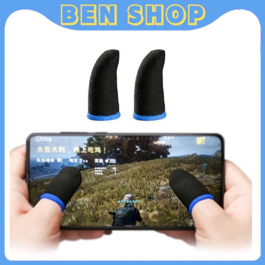 Găng Tay Chơi Game Chống Mồ Hôi - Tăng Độ Nhạy Cảm Ứng - Co Giãn Tốt Hỗ Trợ Chơi Game PUBG, Liên quân...