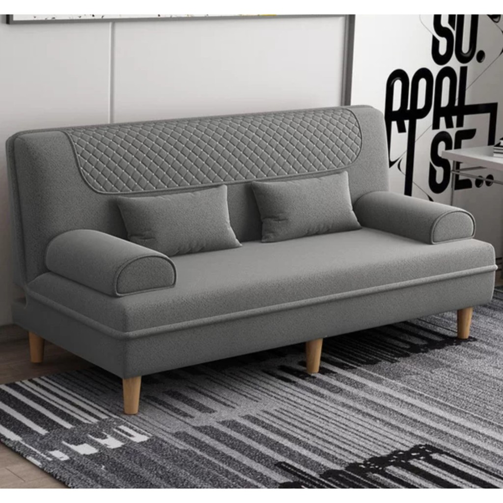 Sofa đôi phòng khách - ghế ngồi kèm giường nằm đa năng, 2 in 1 (kt 62x120x51cm)