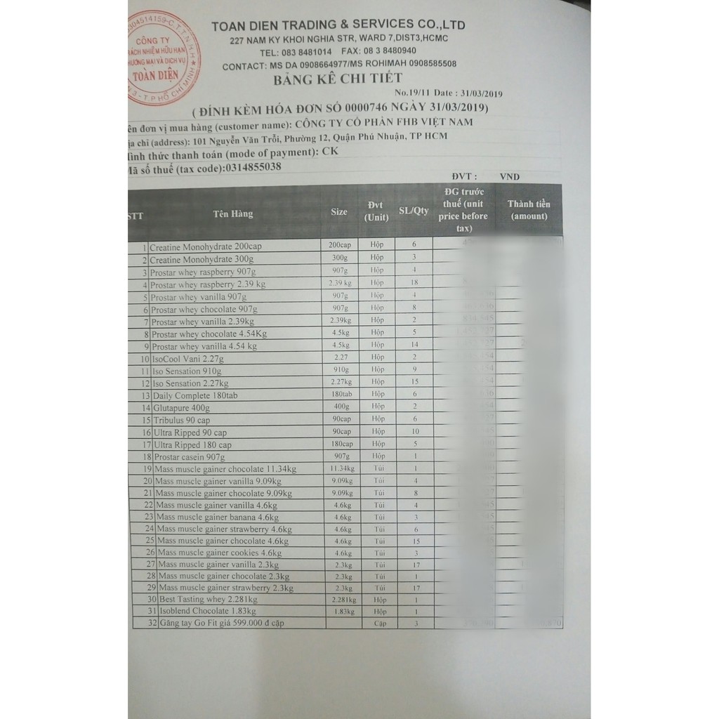 Sữa tăng cân Mass Muscle Gainer 2.3kg | BigBuy360 - bigbuy360.vn