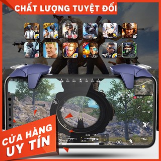 [GIÁ GỐC](Cực Nhạy) Nút bắn Pubg Freefire Blue Shark - Nút bấm Pubg Phụ kiện chơi Pubg MobileHOT