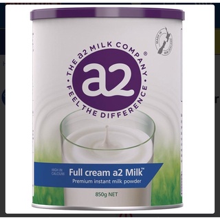 Sữa tươi A2 Full Cream nguyên kem hộp 850g