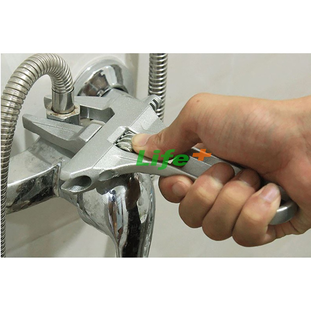 Mỏ lết phòng tắm độ mở 68mm chuyên dụng sửa chữa ống nước DZT Tools