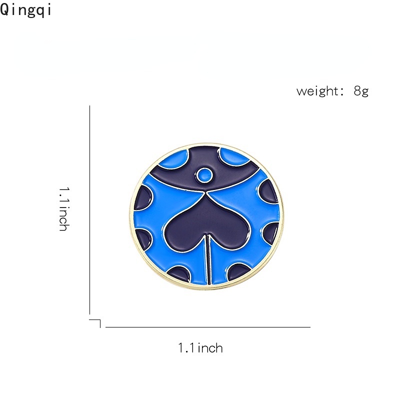 Ghim cài áo MISS ZOE hình bọ rùa hoạt hình đáng yêu