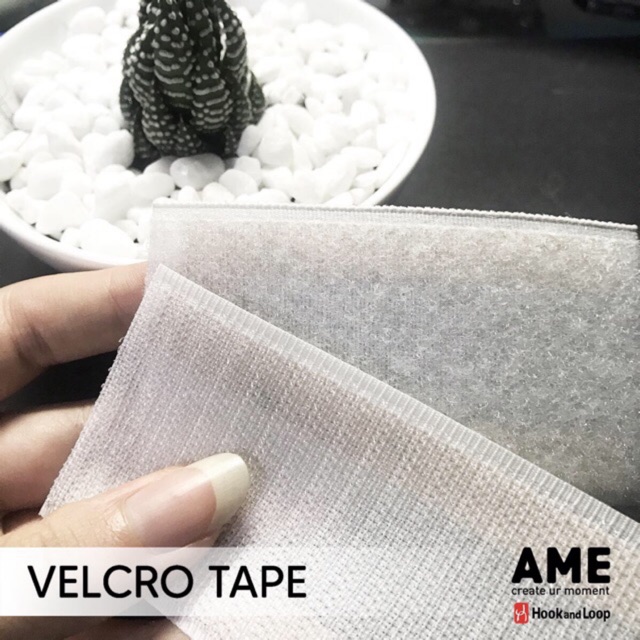 Miếng dán VELCRO TAPE / dán gai - dán gai (Không keo) bản 5cm